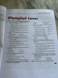 Class7th science Olympiad preparation