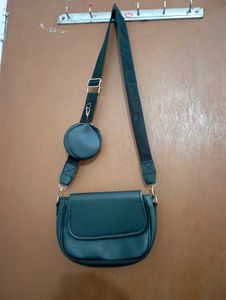 Stylish Black Crossbody Bag🖤