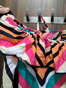 Cold shoulder top With Bell Sleeves