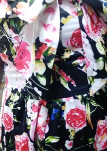 Black Floral Dress