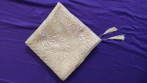 Golden Cream Tissue Dupatta