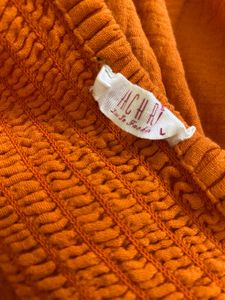 Cute Orange Dress Fits S/M