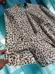 Beautiful Printed Formal Top - Western Wear - Formal Wear