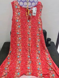 SRISHTI Floral Print A-Line Kurta