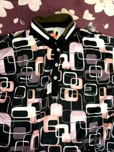 Abstract Print Shirt