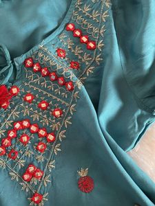 Elegant Embroidered Kurta Set
