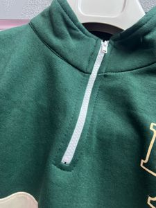 Green Pullover Sweatshirt