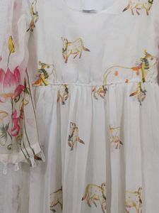 Elegant Printed Dress