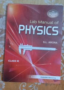 S.L Arora Class 11 Lab Manual