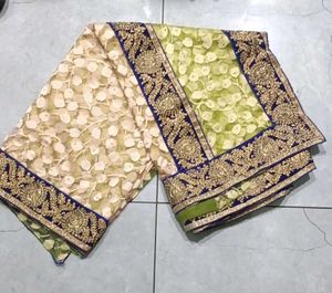 Elegant Embroidered Saree