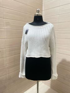 ZARA cropped sweater for women