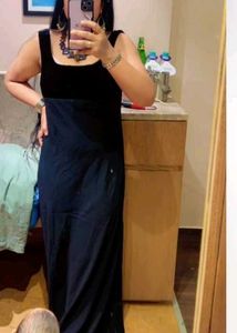 Black Sleeveless Maxi Dress