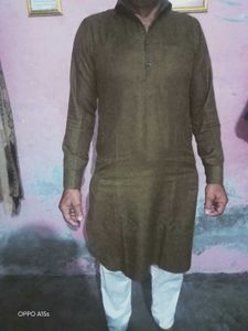 Olive Green Kurta