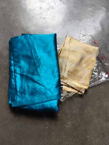 Saree With Blouse Piece