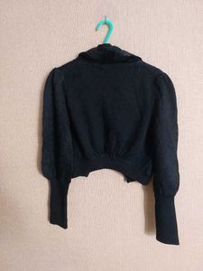 Elegant Black Bolero Jacket