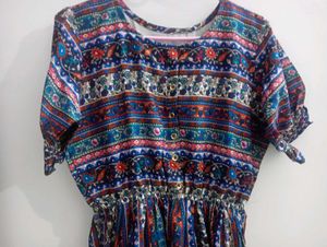 New Multicolour One Piece Top