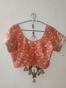 Heavy Resham Full Work Georget With Blouse P