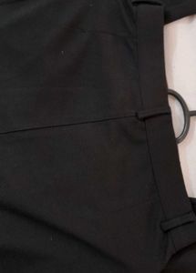 black formal trouser.