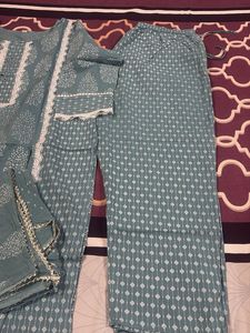 Cotton Pent Suit