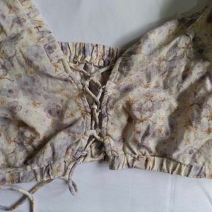 Y2k Floral Summer Pinterest Coquette H&amp;m Top