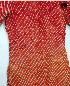 Leheriya Designer Kurti