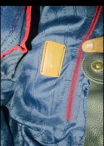 Combo Of Two Luxury Black Leather Handbags