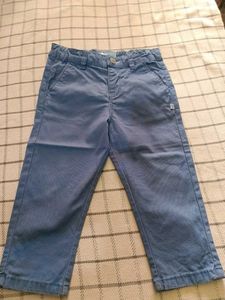 Blue Boys Casual Trousers