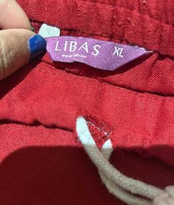 LIBAS XL Cotton Straight Pant