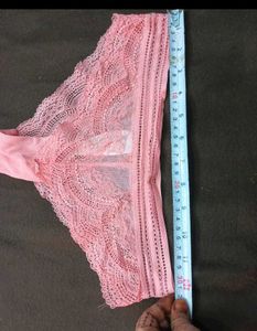 Peach Lace Panty 💚