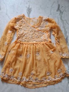 Mirror Work Short Kurti