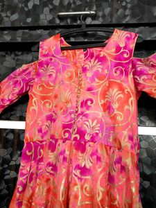 Floral Print Gown