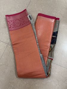 New Saree With Blouse Pis