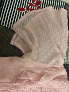 Pink Ruffle Sleeve Top