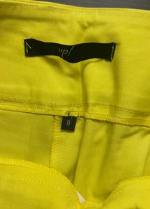 Vibrant yellow pants from Australia