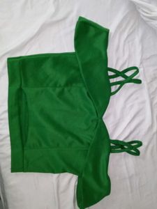 Stylish Off Shoulder Crop Top