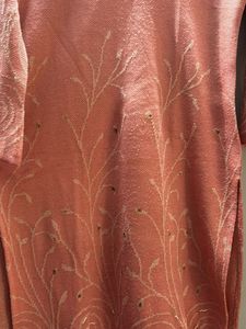 Elegant Peach Kurta