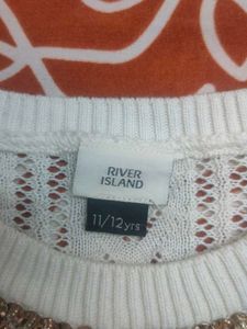 Girls&#39; Embellished Knit Sweater