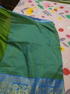 Mehnadi Colour Cotton Silk Saree