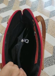 Orange Brand Handbag