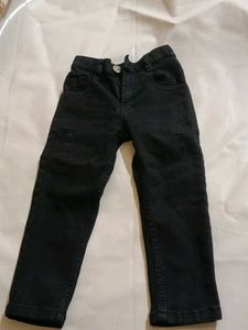 Black Denim Pants