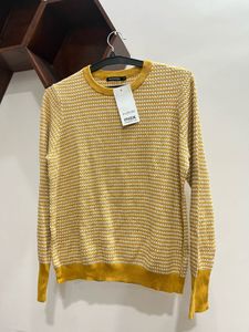 Yellow Fusion Max Knit Sweater