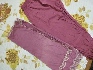 Bandhani Print Suit With Plazo And Dupatta