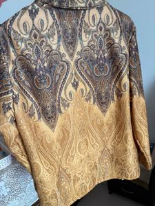 Paisley Patterned Blazer