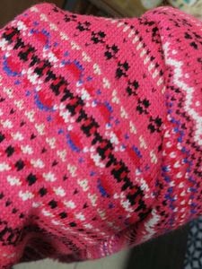 Hot Pink Poncho