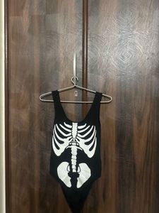 Black Sleeveless Bodysuit