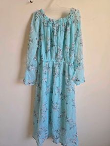 Floral Off-Shoulder Dress