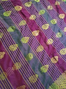 Golden Jari Work Saree