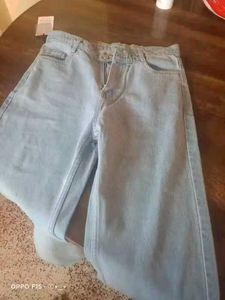 Light Wash Wide Leg Jeans