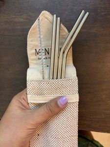Stainless Steel Straw With Cleaning Brush