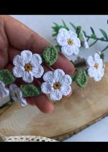 Crochet Flower Headband